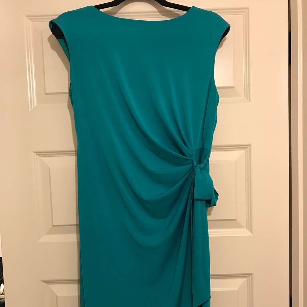 Chetta B teal dress, size 10